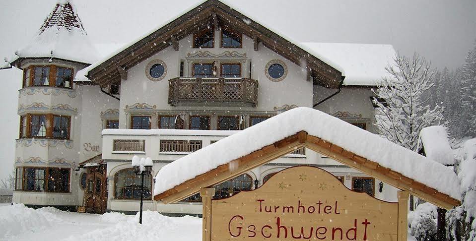 Turmhotel Gschwendt Planca di Sopra Buitenkant foto